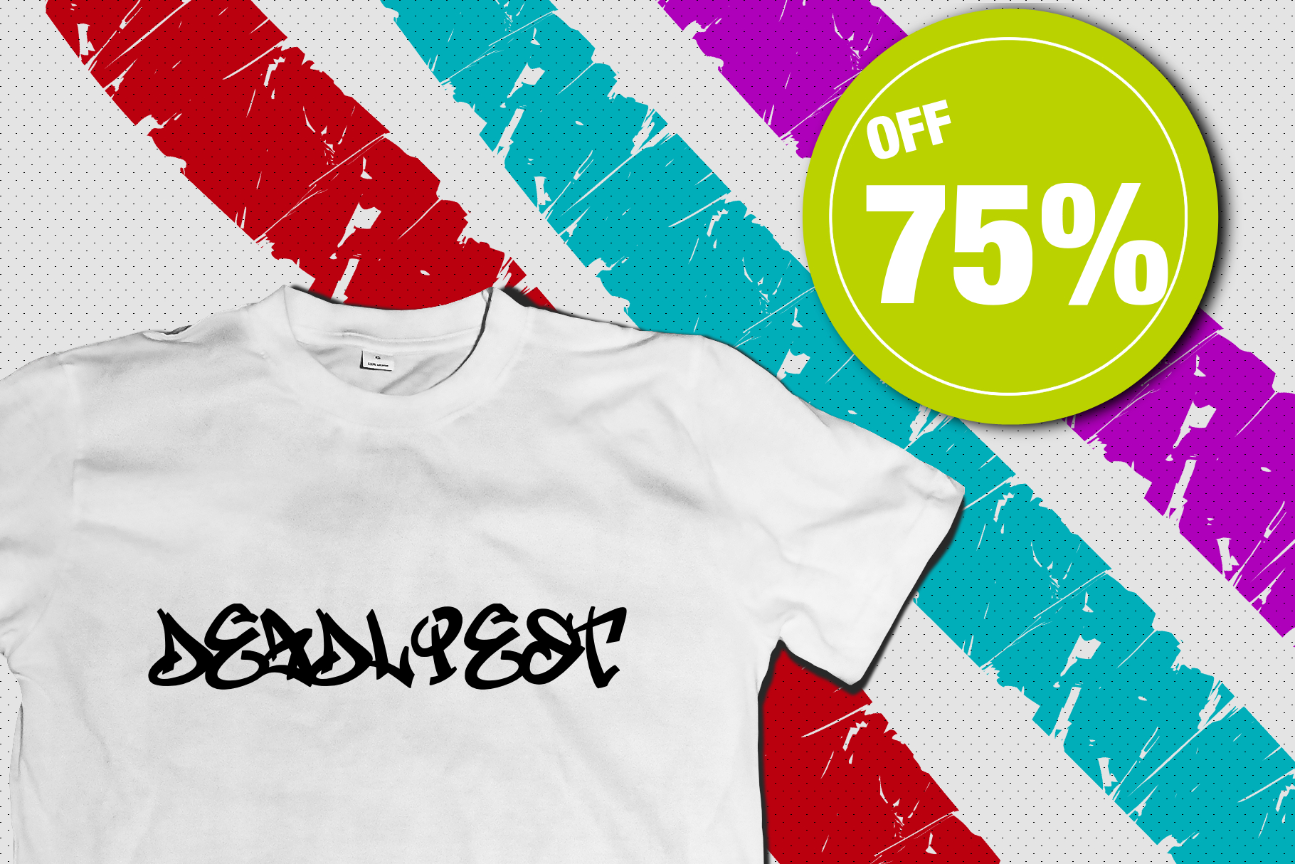 Black Devil Graffiti, Fonts GraphicRiver